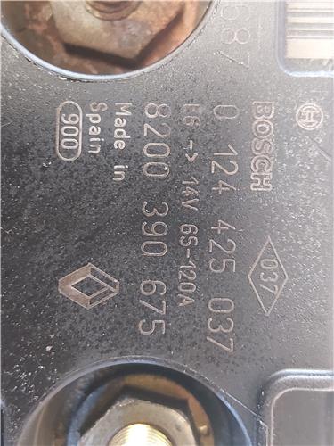 ALTERNADOR Renault clio iii (2005->) 1.5 dCi (BR17, CR17) K9K 766 K9K766 8200390675 NEGRO generador JR5124 - Imagen 3