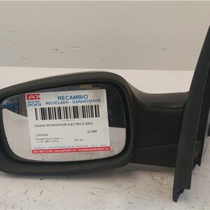 RETROVISOR ELECTRICO IZDO. Renault clio iii (2005->) 1.5 dCi (BR17, CR17) K9K 766 K9K766 12443060 NEGRO    Espejo Izquierdo JR5124