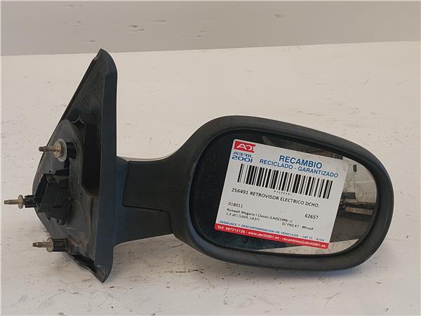 RETROVISOR ELECTRICO DCHO. Renault megane i classic (la0)(1996->) 1.9 dCi (LA05, LA1F) D/ F9Q K7 - #Prov# DF9QK7PROV 018011 18011 GRIS Derecho Espejo