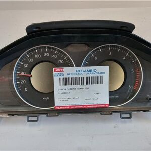 CUADRO COMPLETO Volvo v60 drive - #prov# 1.6 - #Prov# D4162T - #Prov# D4162TPROV 31343323AA GRIS    COMPLETO instrumentos