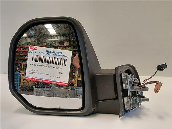 RETROVISOR ELECTRICO IZDO. Citroen berlingo furgón (2008->) 1.6 HDi 90 9HX (DV6ATED4) 9HX(DV6ATED4) 2326.36.103 232636103 NEGRO Espejo Izquierdo
