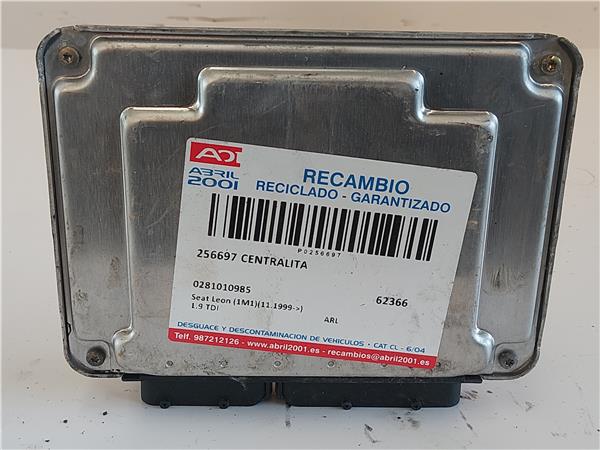 CENTRALITA Seat leon (1m1)(11.1999->) 1.9 TDI ARL 0281010985 281010985 GRIS uce ERF