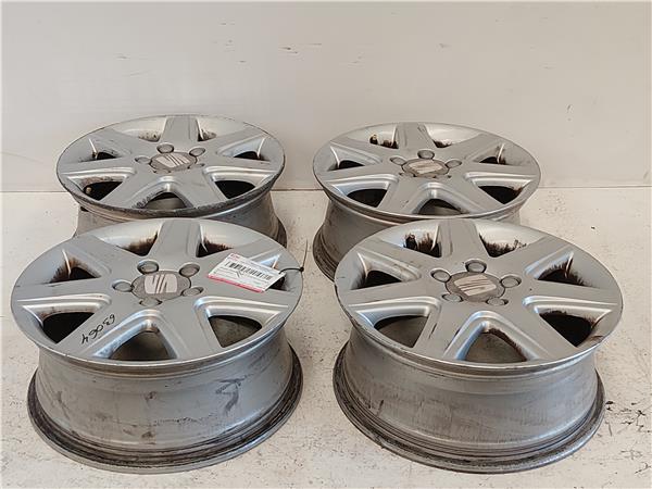 CONJUNTO DE 4 LLANTAS ALUMINIO Seat altea xl (5p5)(10.2006->) 1.9 TDI (D) BXE - #Prov# (D)BXEPROV 6.5JX16-H2ET50 65JX16H2ET50 AZUL JCX