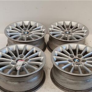 CONJUNTO DE 4 LLANTAS ALUMINIO BMW serie 5 berlina (e39)(1995->) 2.5 525d [2,5 Ltr. - 120 kW 24V Turbodiesel CAT] D/256 D1 - #Prov# D256D1PROV 7JX16H2 AZUL