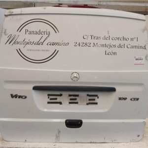 PORTON TRA. Mercedes-Benz vito / mixto furgón (w639) 109 CDi OM 646.981 OM646981 BLANCO Trasero traseros