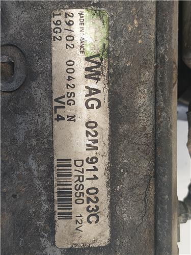 MOTOR ARRANQUE Seat toledo (1m2)(03.1999->) 1.9 TDI ARL 02M911023C 2M911023C GRIS de - Imagen 3