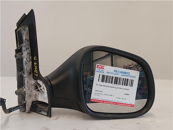 RETROVISOR ELECTRICO DCHO. Seat altea xl (5p5)(10.2006->) 1.9 TDI (D) BXE - #Prov# (D)BXEPROV E9014142 AZUL Derecho Espejo JCX