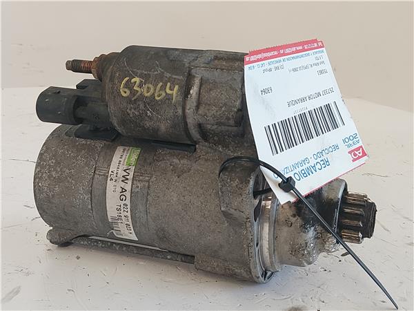 MOTOR ARRANQUE Seat altea xl (5p5)(10.2006->) 1.9 TDI (D) BXE - #Prov# (D)BXEPROV TS18E1 AZUL de JCX