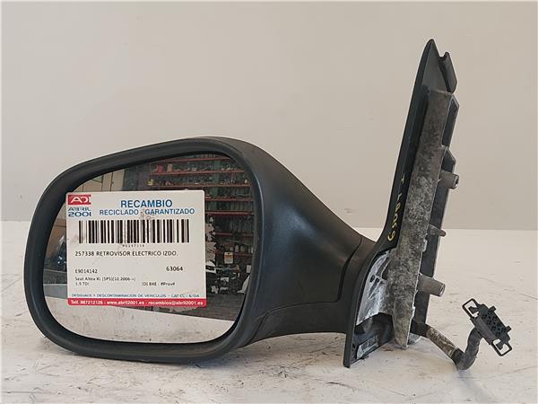 RETROVISOR ELECTRICO IZDO. Seat altea xl (5p5)(10.2006->) 1.9 TDI (D) BXE - #Prov# (D)BXEPROV E9014142 AZUL Espejo Izquierdo JCX