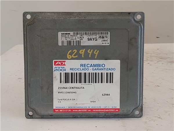 CENTRALITA Ford focus ii (da_) 1.6 SHDA 4M5112A650HG GRIS uce