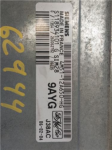 CENTRALITA Ford focus ii (da_) 1.6 SHDA 4M5112A650HG GRIS uce - Imagen 3