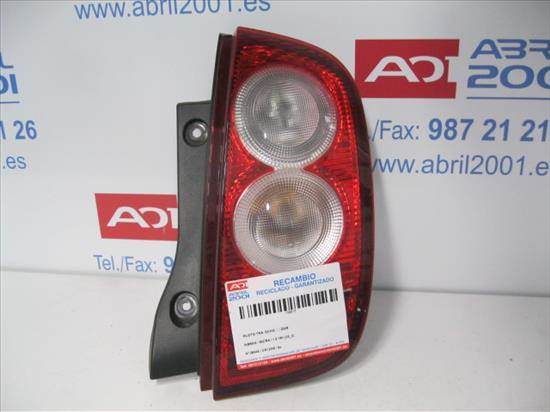 PILOTO TRA. DCHO. Nissan micra (k12e)(11.2002->) 1.2 16V CR12DE VERDE Bombilla Derecha derecho Faro Lámpara Luz Trasera trasero
