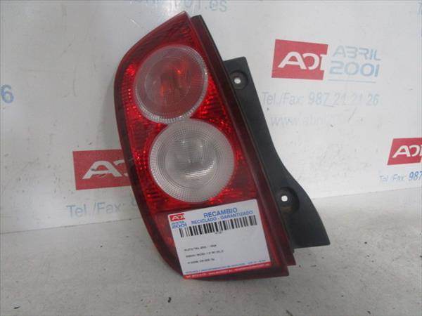 PILOTO TRA. IZDO. Nissan micra (k12e)(11.2002->) 1.2 16V CR12DE GRIS Bombilla Faro Izquierdo Lámpara lateral Luz Trasero