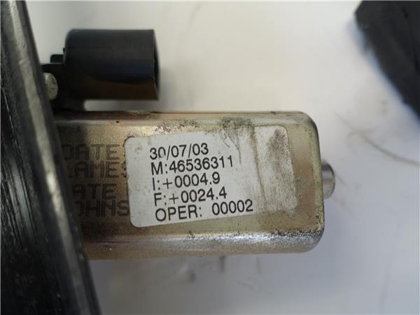 MECANISMO ELEVALUNAS DEL. DCHO. Fiat ii punto (188) berlina (1999->) 1.3l JTD 188A9000 46536311 AZUL Delanteras delanteros Derechas derechos motor - Imagen 3
