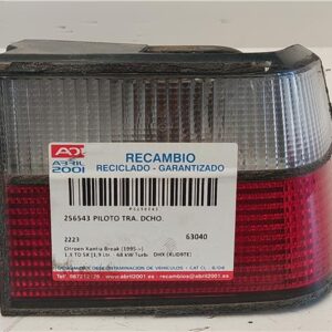 PILOTO TRA. DCHO. Citroen xantia break (1995->) 1.9 TD SX [1,9 Ltr. - 68 kW Turbodiesel (DHX, D8B / XUD9TE)] DHX (XUD9TE) DHX(XUD9TE) 2223 ROJO    Bombilla Derecha derecho Faro Lámpara Luz Trasera trasero