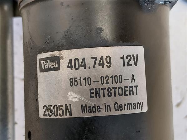MOTOR LIMPIAPARABRISAS DEL. Toyota corolla (e12)(2002->) 1.4 D 1ND - #Prov# 1NDPROV 8511002100 GRIS Delanteras delanteros - Imagen 3