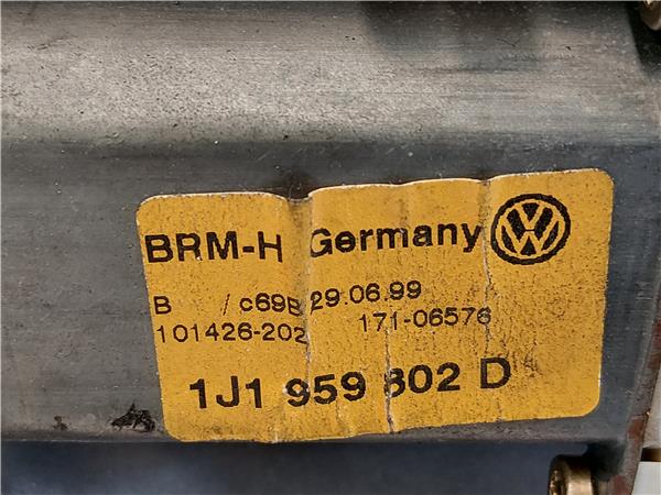 MECANISMO ELEVALUNAS DEL. DCHO. Volkswagen bora variant (1j6)(1999->02.2005) 1.9 TDI AGR 1J1959802 GRANATE Delanteras delanteros Derechas derechos motor - Imagen 3