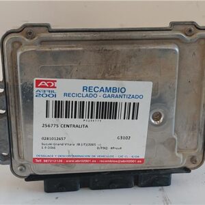 CENTRALITA Suzuki grand vitara (jb/jt)(2005->) 1.9 DDiS D/F9Q - #Prov# DF9QPROV 0281012657 281012657 GRIS    uce