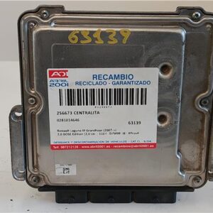 CENTRALITA Renault laguna iii grandtour (2007->) 2.0 BOSE Edition [2,0 Ltr. - 110 kW dCi Diesel FAP] D/M9R  J8 - #Prov# DM9RJ8PROV 0281014646 281014646 GRIS    uce
