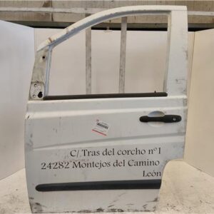PUERTA DEL. IZDA. Mercedes-Benz vito / mixto furgón (w639) 109 CDi OM 646.981 OM646981 BLANCO    Delantera Izquierda