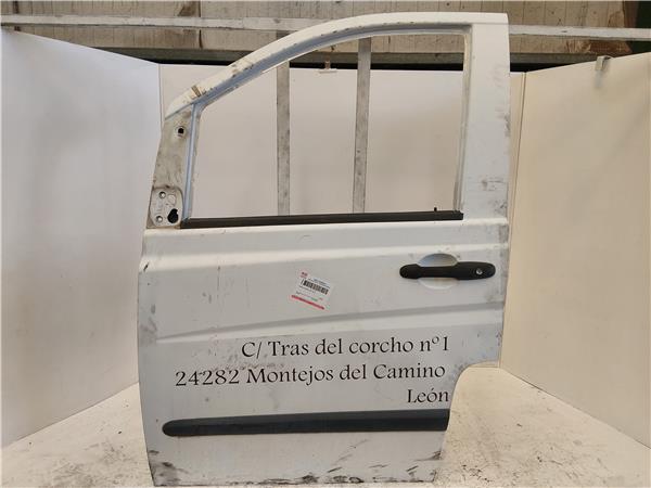 PUERTA DEL. IZDA. Mercedes-Benz vito / mixto furgón (w639) 109 CDi OM 646.981 OM646981 BLANCO Delantera Izquierda