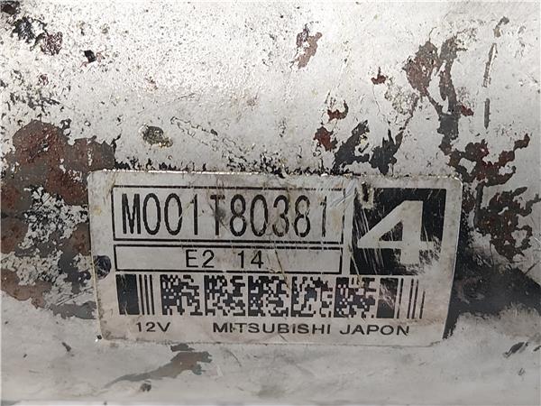 MOTOR ARRANQUE Peugeot 607 (s1)(12.2000->12.2004) 2.2 HDI 4HX (DW12TED4/FAP) 4HX(DW12TED4FAP) M001T80381 GRIS de 20LM03 - Imagen 3