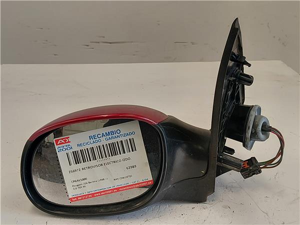 RETROVISOR ELECTRICO IZDO. Peugeot 206 (1998->) 2.0 HDI 90 RHY (DW10TD) RHY(DW10TD) CP6465000 GRANATE Espejo Izquierdo