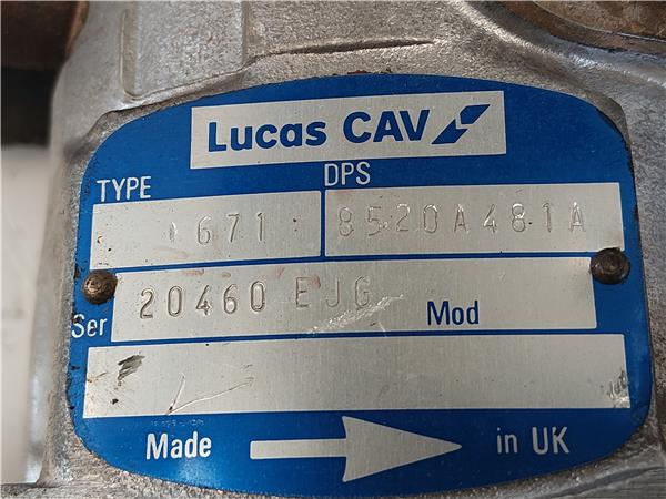 BOMBA INYECTORA Ford transit furgón (e_ _) 2.5 DI (EAL, EAS) 4BC 8520A481A BLANCO BOMBA inyeccion INYECTORA - Imagen 3