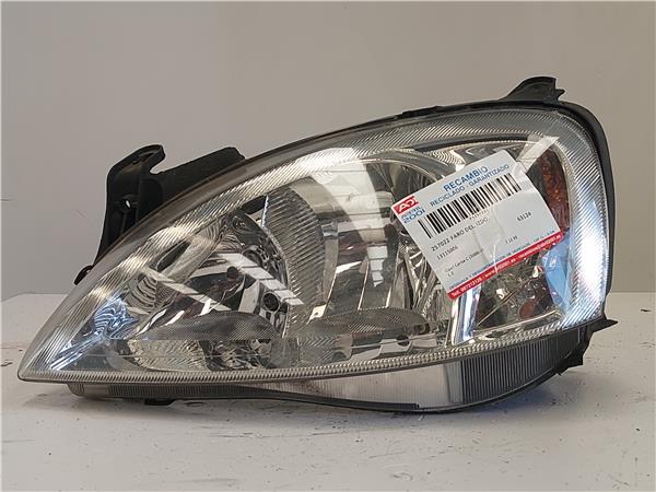 FARO DEL. IZDO. Opel corsa c (2000->) 1.2 Z 12 XE Z12XE 13115006 GRANATE Bombillas Delanteras delanteros Izquierdas izquierdos Lámparas luces Luz Pilotos
