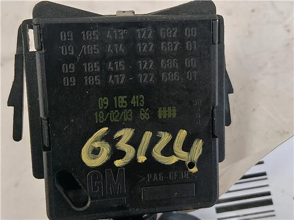 MANDO INTERMITENCIA Opel corsa c (2000->) 1.2 Z 12 XE Z12XE 09185413 9185413 GRANATE MANDO INTERMITENTE - Imagen 3