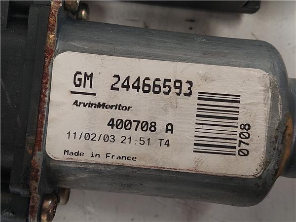 MECANISMO ELEVALUNAS DEL. IZDO. Opel corsa c (2000->) 1.2 Z 12 XE Z12XE 24466593 GRANATE Delanteras delanteros Izquierdas izquierdos motor - Imagen 3