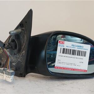 RETROVISOR ELECTRICO DCHO. Peugeot 406 berlina (s1/s2)(08.1995->) 2.1 SVDT [2,1 Ltr. - 80 kW Turbodiesel CAT] D-P8C - #Prov# DP8CPROV 6013 GRIS PLATA    Derecho Espejo