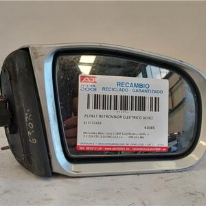 RETROVISOR ELECTRICO DCHO. Mercedes-Benz clase e (bm 210) berlina (1995->) 2.2 220 CDI (210.006) [2,2 Ltr. - 105 kW CDI CAT] OM 611.961 OM611961 413131418 GRIS    Derecho Espejo
