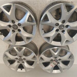 CONJUNTO DE 4 LLANTAS ALUMINIO Citroen c5 berlina (2008->) 2.0 Seduction [2,0 Ltr. - 103 kW HDi FAP] RHF - #Prov# RHFPROV 7JX17CH5-32 7JX17CH532 NEGRO