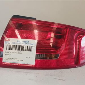 PILOTO TRA. DCHO. Audi a4 berlina (8k2)(2008->) 2.7 Basis [2,7 Ltr. - 140 kW V6 24V TDI] CAMA 8K0407271S GRIS    Bombilla Derecha derecho Faro Lámpara Luz Trasera trasero KSS