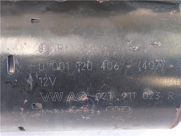 MOTOR ARRANQUE Volkswagen golf v (1k1)(2003->) 1.6 FSI BLP 0001120406 1120406 GRIS de - Imagen 3