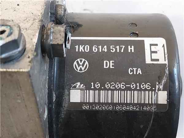 NUCLEO ABS Volkswagen golf v (1k1)(2003->) 1.6 FSI BLP 1K0614517H GRIS modulador - Imagen 3