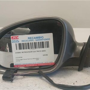 RETROVISOR ELECTRICO IZDO. Volkswagen passat berlina (3b3)(2000->) 1.9 TDI AWX E1010781 GRIS PLATA    Espejo Izquierdo