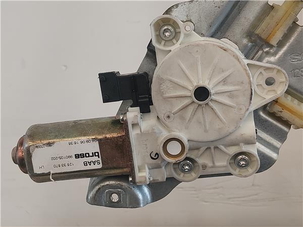 MECANISMO ELEVALUNAS DEL. IZDO. Saab 9-3 cabriolet (2004->) 1.9 TiD Z 19 DTH Z19DTH 12833870 NEGRO Delanteras delanteros Izquierdas izquierdos motor - Imagen 2