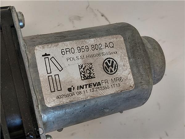 MECANISMO ELEVALUNAS DEL. DCHO. Seat ibiza berlina (6j5)(06.2008->) 1.2 (G) CGP - #Prov# (G)CGPPROV 6R0959802AQ BLANCO Delanteras delanteros Derechas derechos motor - Imagen 3