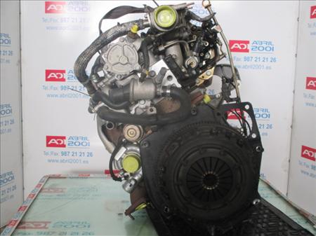 MOTOR COMPLETO Fiat bravo (182)(1995->) 1.9 JTD 105 182 B4.000 182B4000 182B4000 AZUL BLOQUE core usado - Imagen 3