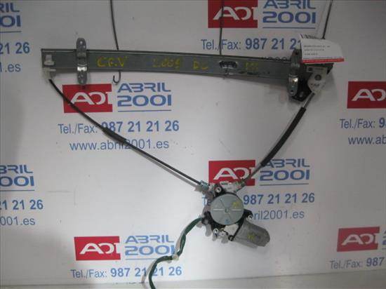MECANISMO ELEVALUNAS DEL. IZDO. Honda cr-v (rd8)(2002->) 2.2 CTDi N22A2 PLATA Delanteras delanteros Izquierdas izquierdos motor