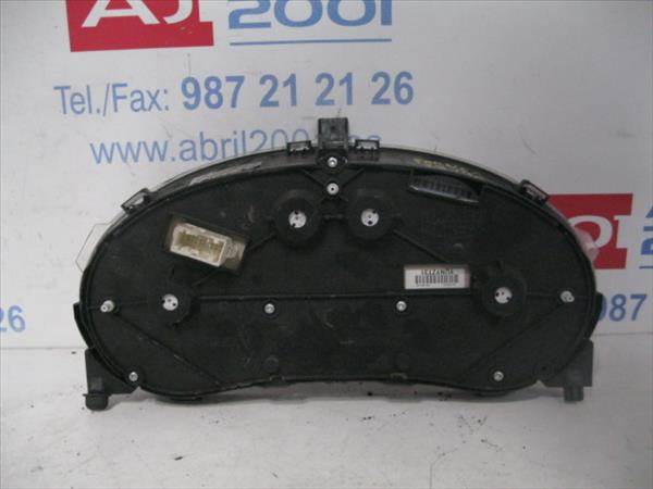 CUADRO COMPLETO Peugeot partner furgón 1.6 HDi 9HT (DV6BTED4) 9HT(DV6BTED4) 9666904880 BLANCO COMPLETO instrumentos - Imagen 2
