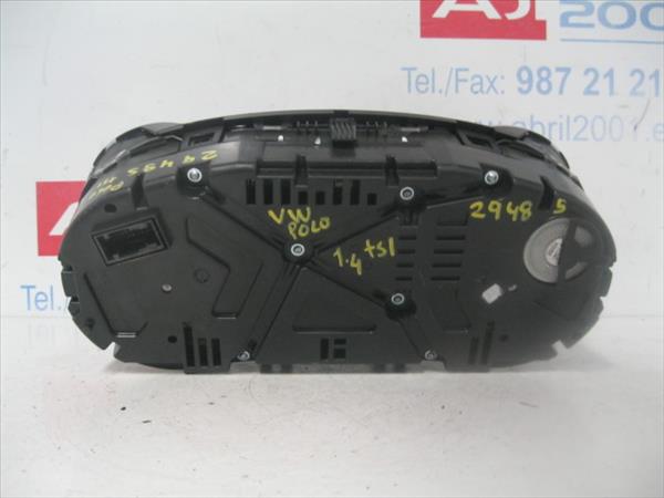 CUADRO COMPLETO Volkswagen polo v (6r1)(06.2009->) 1.2 TSI (90 CV) - #Prov# CJZ - #Prov# CJZPROV 6C0920730E BLANCO COMPLETO instrumentos
