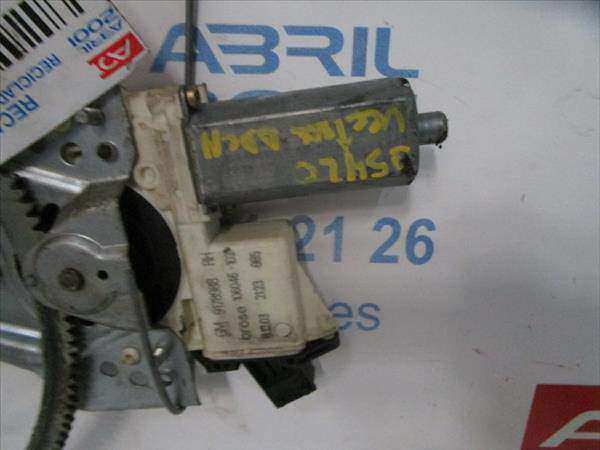 MECANISMO ELEVALUNAS DEL. DCHO. Opel vectra c berlina (2002->) 2.2 DTI 16V Y 22 DTR Y22DTR 0130822012 130822012 NEGRO Delanteras delanteros Derechas derechos motor - Imagen 2