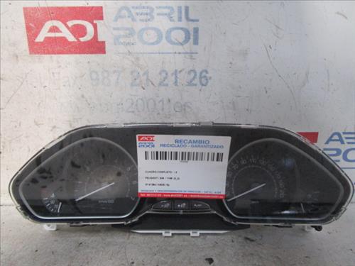 CUADRO COMPLETO Peugeot 208 - #prov# 1.2 82 CV - #Prov# HM05 - #Prov# HM05PROV 982598618000 GRIS COMPLETO instrumentos