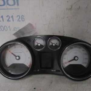 CUADRO COMPLETO Peugeot 308 (2007->) 1.6 Confort [1,6 Ltr. - 88 kW 16V] G-5FW - #Prov# G5FWPROV 9665107580 NEGRO    COMPLETO instrumentos