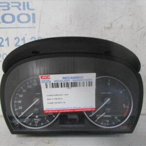 CUADRO COMPLETO BMW serie 3 berlina (e90)(2004->) 2.0 318d [2,0 Ltr. - 105 kW Turbodiesel CAT] N47 D20 C N47D20C A2C53283617 14369510 ROJO    COMPLETO instrumentos
