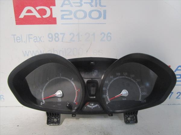 CUADRO COMPLETO Ford fiesta vi 1.4 TDCi D/ KVJA - #Prov# DKVJAPROV VP8A6F-10894-BC VP8A6F10894BC 01014559 1014559 BLANCO COMPLETO instrumentos
