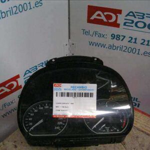 CUADRO COMPLETO BMW serie 1 berlina (e81/e87)(2004->) 2.0 118d [2,0 Ltr. - 90 kW 16V Diesel CAT] 20-4D-A D - #Prov# 204DADPROV 6974649-01 697464901    COMPLETO instrumentos